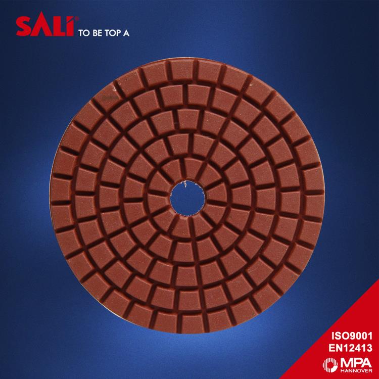 Flexible Resin diamond polishing pads for granite